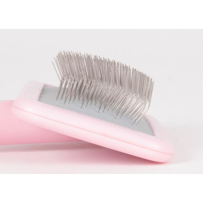 Show Tech Smooth Touch Slicker Brush Small - Rosa